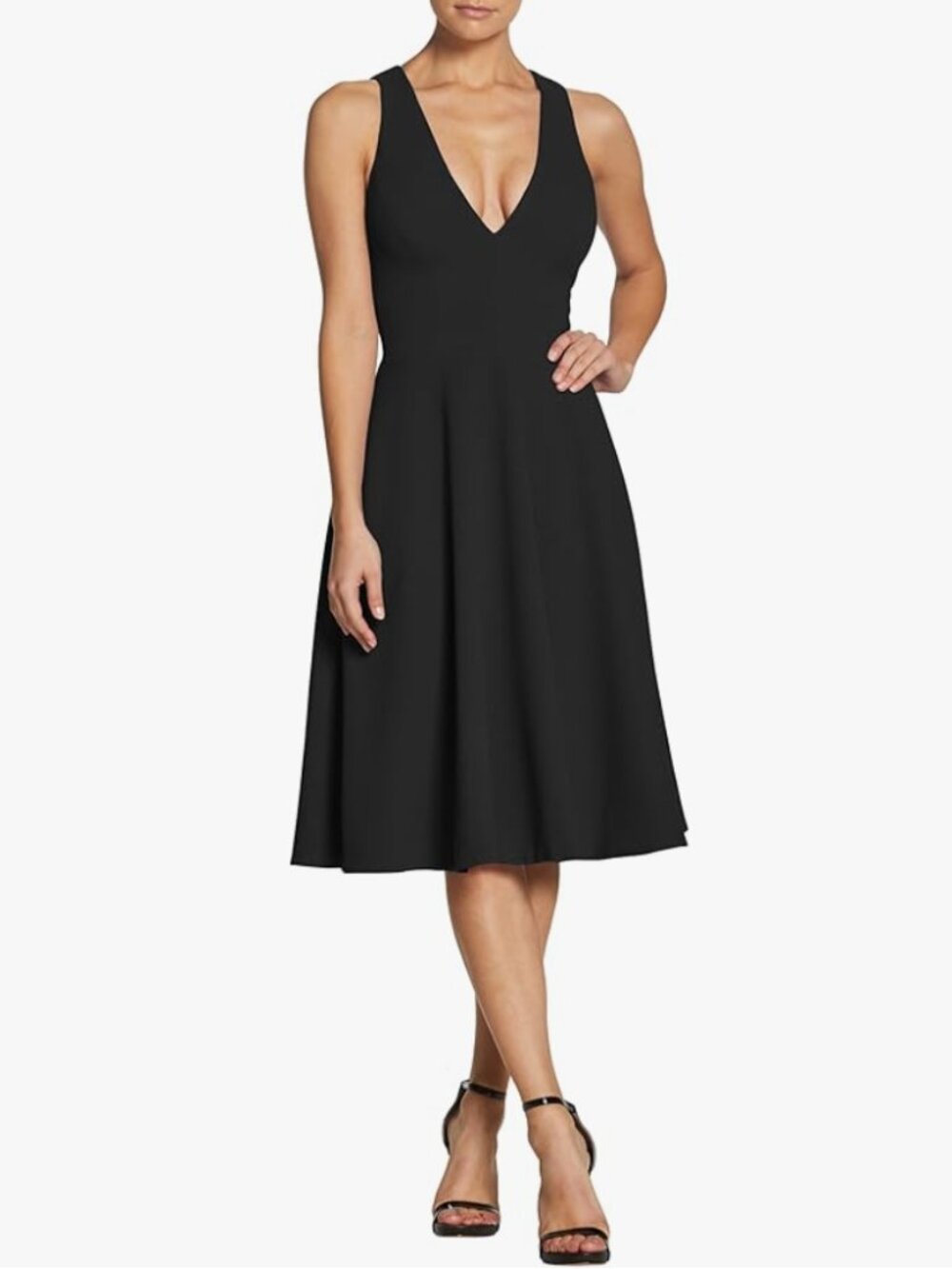 Dress the Population Catalina Black Dress Size L